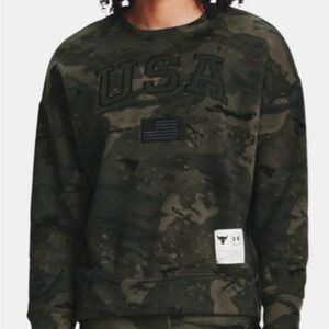 Under Armour Project Rock Camouflage Crewneck
